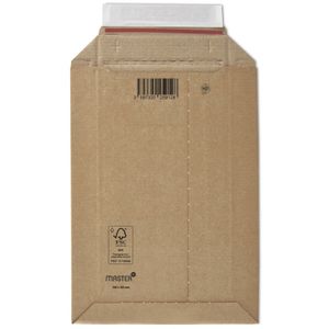 Golfkarton Enveloppen 250 x 353 mm bruin