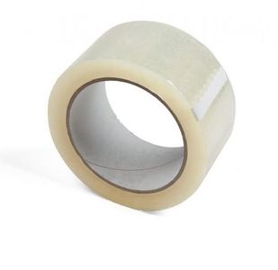 Plakband PP Acryl - 48 mm x 60 mtr transparant  