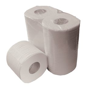 toiletpapier wit cellulose 2 laags - 400 vel/rol
